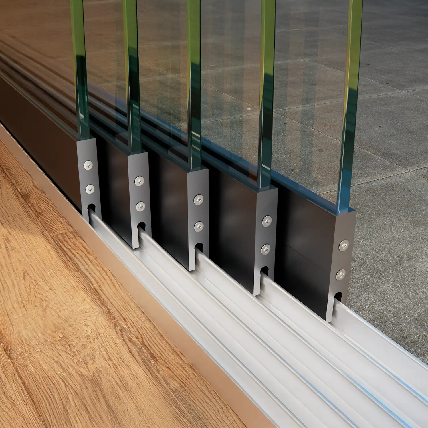 5-rail-glazen-schuifwand-antraciet-big-closeup